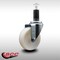 Service Caster 4'' SS Nylon Wheel Swivel 1-1/4'' Expanding Stem Caster SCC-SSEX20S414-NYS-114 - alternate 3